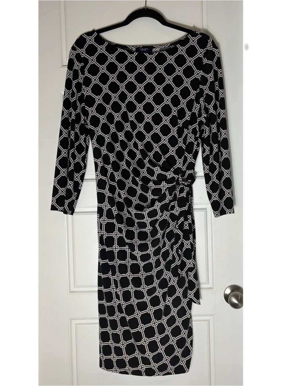 Chaps midi dress